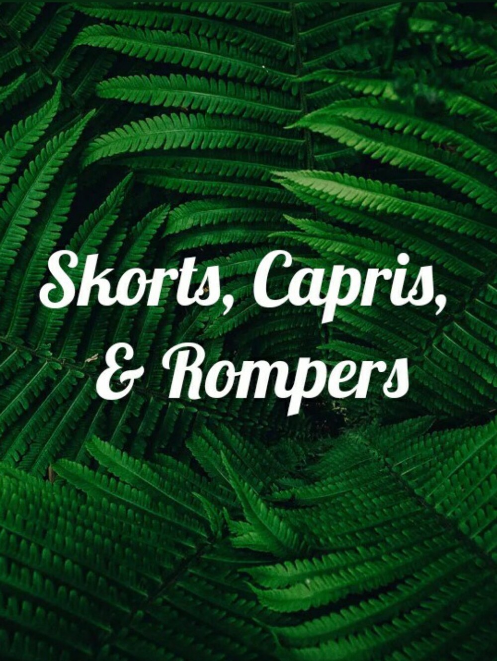 Skorts, Capris & Rompers - Picture 1 of 1